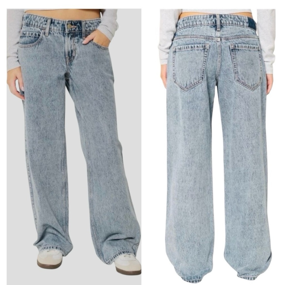 Hollister Low-Rise Baggy Jeans